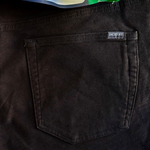 Jachs New York 38x32 5-Pocket Pants, Straight Fit, Flex Waistband, Black NWT - Picture 10 of 16